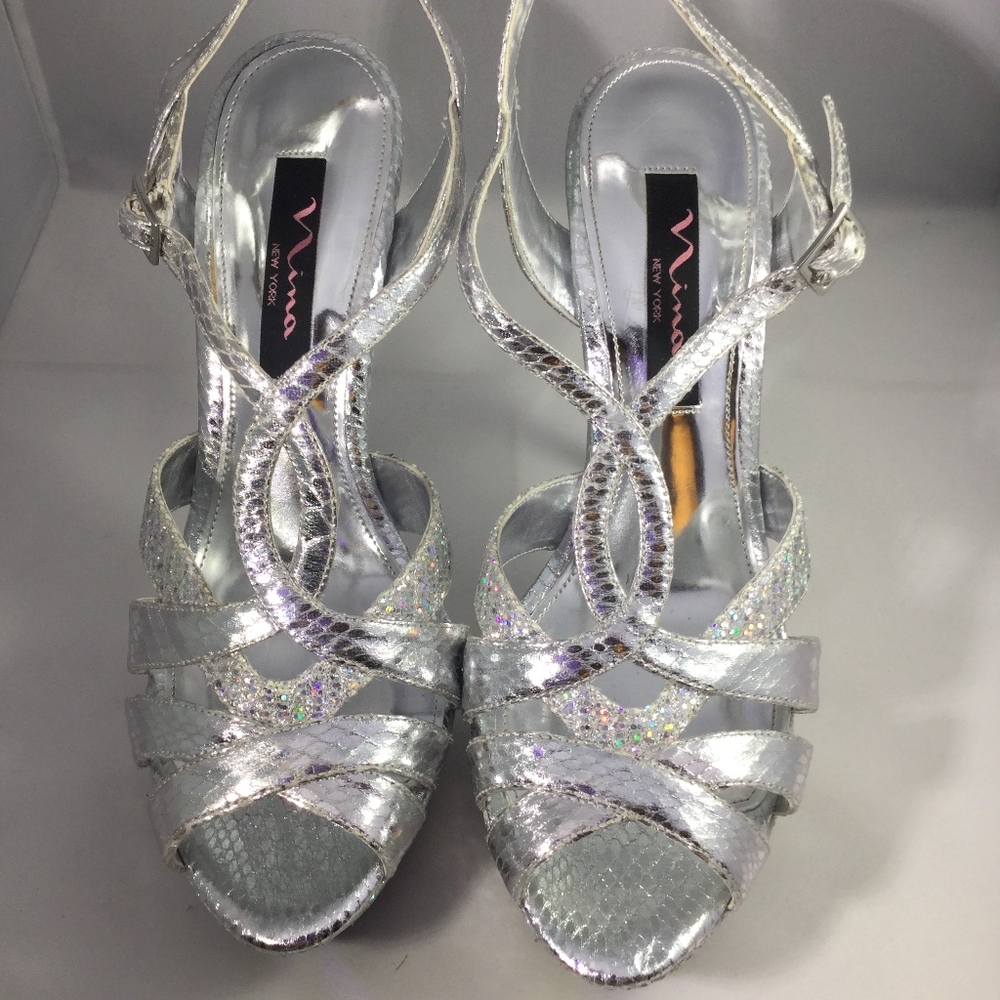 Nina New York Platform Evening Dress Sandals